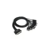 MOXA – CBL-M62M9X8-100 – DB62 male to 8 x DB9 male serial cable, 1 m