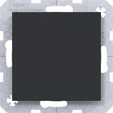Cabinet with center plate, A.x/C.x, night black mat