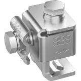 Connection clamp with StSt blade