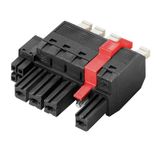 PCB plug-in connector, female plug, 7.62 mm, Number of poles: 2, 180°, PUSH IN with actuator, Clamping range, max. : 6 mm², Box