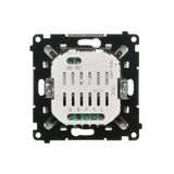 Single loudspeaker socket outlet, (module), Simon 24, IP20, black matt