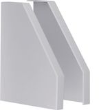 endcap pair overlapping for spreader box trunking 230x191 light grey