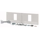 XMN140606C-BF-2 Front plate, 2xNZM1, Butterfly, fixed version, W=600mm