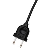 Cord with European plug Black 200cm