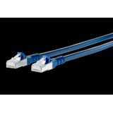 Patch cord Cat.6A AWG 26 2.5 m blue