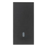 Button 1M grey
