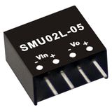 SMU02M-12 DC/DC Converter +/-12:12V 167mA 2W, MEAN WELL