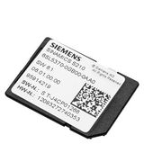 SINAMICS S210 SD card 8 GB incl. licensing (Certificate of License, stored on the card),