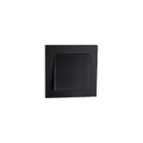 SWITCH FLUSH MOUNTED 1-POLE BLACK 6-PACK