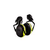 3M™ PELTOR™ Earmuffs, Hi-Viz, Helmet Mounted, X4P5