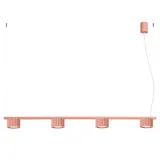 Chandelier AURA 4 peach Gx53