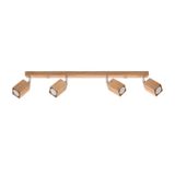 KEKE CEILING LAMP 4 OAK GU10 4X40W IP20