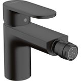 Vernis Blend bidet mixer, with pop-up, matte black