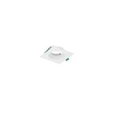LUDOSPOT 50 HOUSING SQUARE 90MM FIXED IP44 WHT