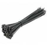 Nylon ties 4,8 x 300 mm, 100 pcs., black