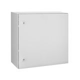Wall-mounted enclosure 1 door IP66 H=600 W=600 D=300mm