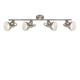 Ceiling lamp, satin white, 4xE14 / max.40W excl.
