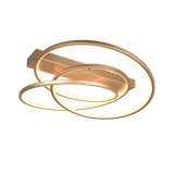Darvin LED ceiling lamp gold