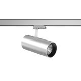 DEECOS S mini, 20 W, 2300 lm, 935, silver, on/off Surface mounted proj