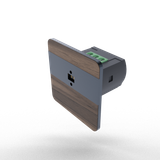 Laser motion and distance sensor; DRL-12-49; Color: WALNUT, BLACK