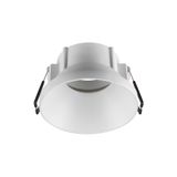 NEW TRIA® 75, ceiling installation ring, recessed, attachment, D: 8.2 H: 4.9 cm, IP 20, white