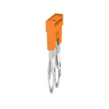 Bridge jumper 2.5 mm², double, spring clamp