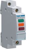 Triple ind. light red,green,orang 230VAC