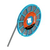 CableLine, Conductor and cable markers, 2.5 - 5 mm, 3 x 4.2 mm, grey