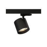 IRIS 9 for 3-circuit tracks white 230V LED 12W 24° 3000K