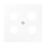 Center plate for SAT-TV CD561-4SAT1WW