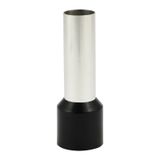 Single insulated sleeve terminal HI 25.0/22 ​​black, Al/Cu