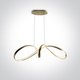 BRASS PENDANT LED 36W WW IP20 230V