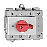 Emergency-Stop Main Switch 4-pole, modular, 100A