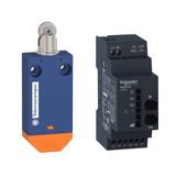 LIMIT SWITCH PLASTIC NO AND NC STEEL ROLLER LEVER 1/2 NPT SPECIFIC ASS