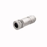 Field-Wireable Connector Female Connector M12 × 1, Straight   BMWS8151-8.5