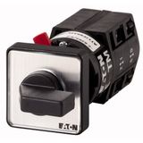 TM-2-8550/EZ Coding switches, TM, 10 A, centre mounting, 2 contact unit(s), Contacts: 4, 30 °, maintained, With 0 (Off) position, 0-9, Design number 8550