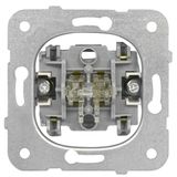 Two-gang one-way switch insert, cage clamps