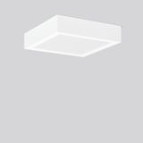 TOLEDO FLAT+ square, 19 W, 2000 lm, 827-865, white, DALI Surface mount