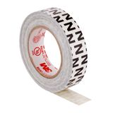 3M™ Temflex™ Pre-printed Phase Marking Tape, N, 15 mm x 10 m, 100 roll