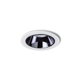 ANSEL recessed white black chrome 230V LED 12W 60° 3000K