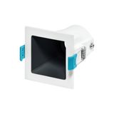 SQUARE GHOST MR11 | WHITE AND BLACK