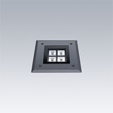 AXYL OPERA M WO 4L 930 AS RD ANT - LED floor recessed luminaire