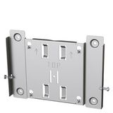 Wall mounting set W1780, for attaching the SCALANCE W1780 to a wall or ceiling