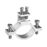 Grounding clamp 1 - 1¼'' (33.5-41.9mm) 4 - 50 mm² wire rope - wire ø 8 mm