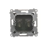 Electronic switch, 16A, graphite mat