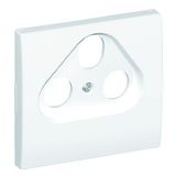 C.PLATE R-TV-SAT SOCK MULTIBRAND 3 OUT WHITE