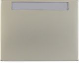 Rocker, lab. field, K.5, stainless steel, metal matt finish