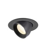 NUMINOS© GIMBLE XS, recessed CL 4000K, 40ø, IP20, round bl