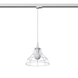 HANGING LAMP 3 PHASE ANATA WHITE E27