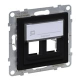 DOUBLE KEYSTONE ADAPTOR BLACK